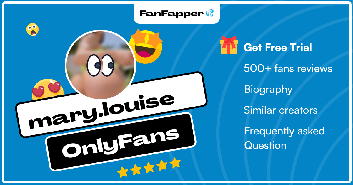 mary.louise OnlyFans - Photos, Free Trial, Reviews - XXX Photos